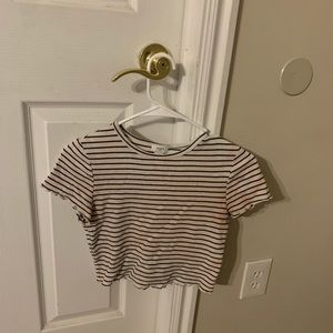 tye dyed striped shirt from forger 21 size XXS